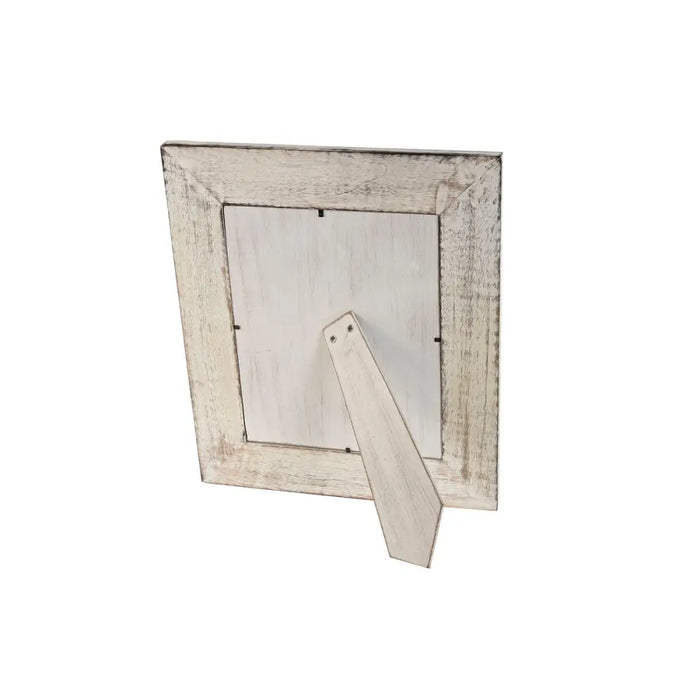Photo frame Home ESPRIT White Natural Crystal Mango wood Indian Man 31,5 x 2 x 36,5 cm - Декорация и Осветление<<<Дом