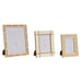 Photo frame Home ESPRIT White Natural Resin Bone (3 Units) - Декорация и Осветление<<<Дом Градина<<<BigBuy&&&Рамки за