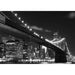 PHOTO WALLPAPER STANDARD 360X254 CM. 4 H. BROOKLYN BRIDGE B/W - Фототапети<<<Тапети и фототапети<<<Мебели и