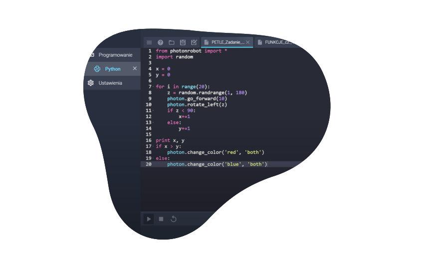 Robot toy for programming PHOTON EDU