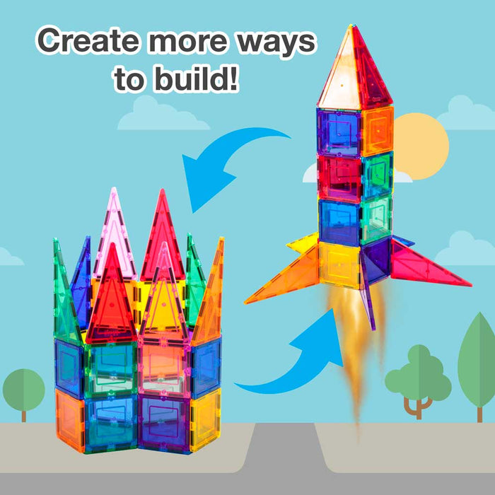 Picasso STEAM Magnetic constructor Rocket 32 pieces