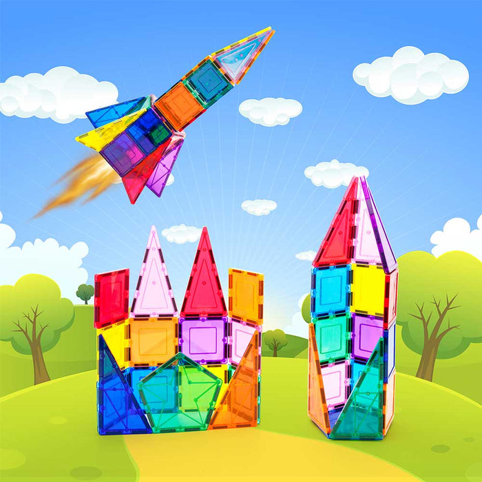 Picasso STEAM Magnetic constructor Rocket 32 pieces