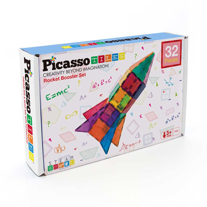 Picasso STEAM Magnetic constructor Rocket 32 pieces