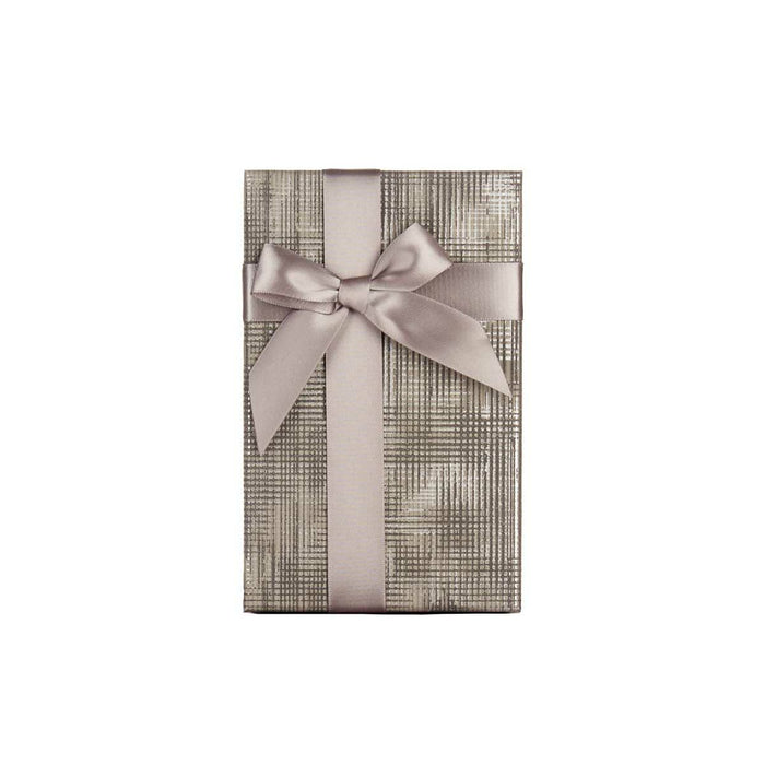 Set of decorative boxes Pincello Anthracite Cardboard Stripes Lasso 3 Pieces