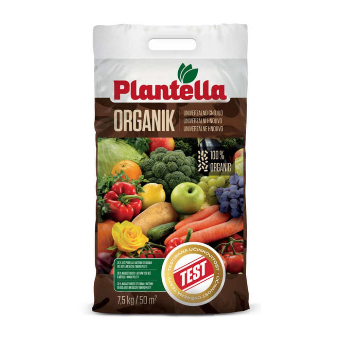 FERTILIZER PLANTELLA ORGANIC 7.5KG