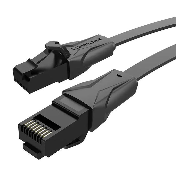 Płaski kabel sieciowy UTP CAT6 Vention IBABL RJ45 Ethernet 1000Mbps 10m Czarny - Network cables<<<Cables<<<IT