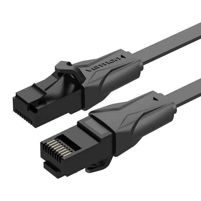 Płaski kabel sieciowy UTP CAT6 Vention IBABL RJ45 Ethernet 1000Mbps 10m Czarny - Network cables<<<Cables<<<IT