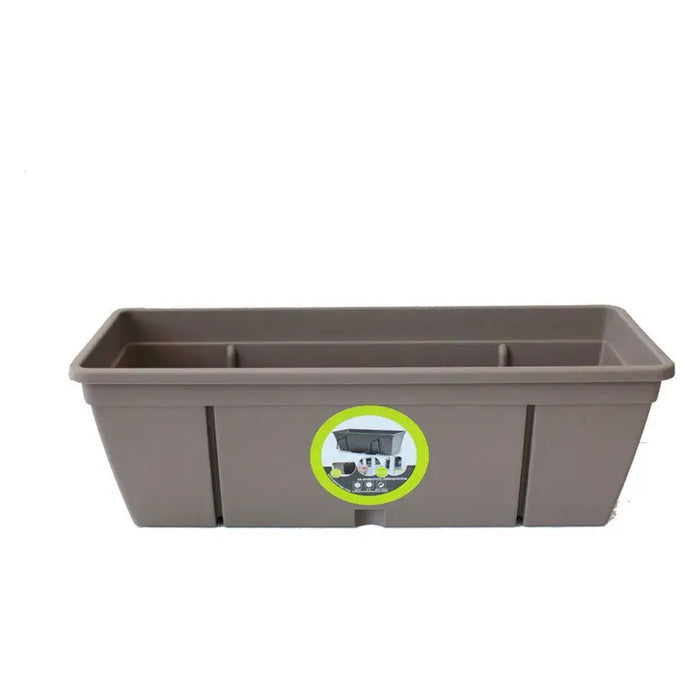 PLASTIC BOX 50CM WITH HOOKS AND DRAINAGE ANVERSA - Сандъци<<<Саксии кашпи и цветарници<<<Градина<<<Praktiker