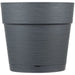 PLASTIC BOX F20CM WITH WATER TANK DEROMA SAVE R - Кашпи<<<Саксии кашпи и