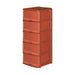 PLASTIC CABINET ELI 5 LEVELS 40X38X102 CM NEGO - Шкафове стелажи и гардероби<<<Домашни потреби<<<Кухня<<<Praktiker