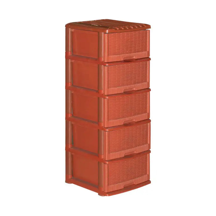 PLASTIC CABINET ELI 5 LEVELS 40X38X102 CM NEGO - Шкафове стелажи и гардероби<<<Домашни потреби<<<Кухня<<<Praktiker