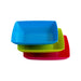 PLASTIC PLATE SQUARE 3 PIECES 18X18 CM MAK - Сервизи чаши и чинии<<<Домашни потреби<<<Кухня<<<Praktiker