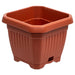 PLASTIC POT 12X12CM RECA PLAST GAIA - Саксии<<<Саксии кашпи и цветарници<<<Градина<<<Praktiker