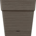 PLASTIC POT 17X17CM WITH WATER TANK DEROMA SAVER - Кашпи<<<Саксии кашпи и