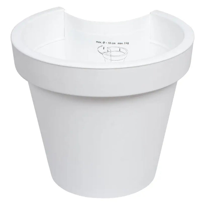 PLASTIC POT Φ23.5CM FOR DRAIN PIPE - Саксии<<<Саксии кашпи и цветарници<<<Градина<<<Praktiker