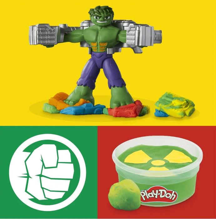 Modelling Clay Game Play-Doh Hulk Smash It All Multicolour