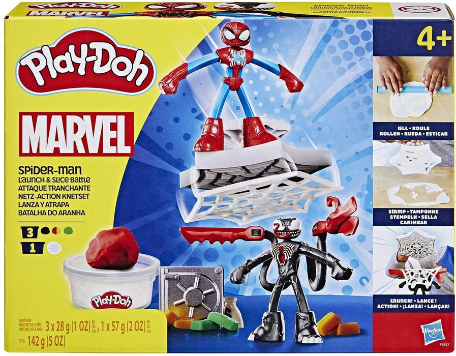Modelling Clay Game Play-Doh Spider-Man Slash Attack Multicolour