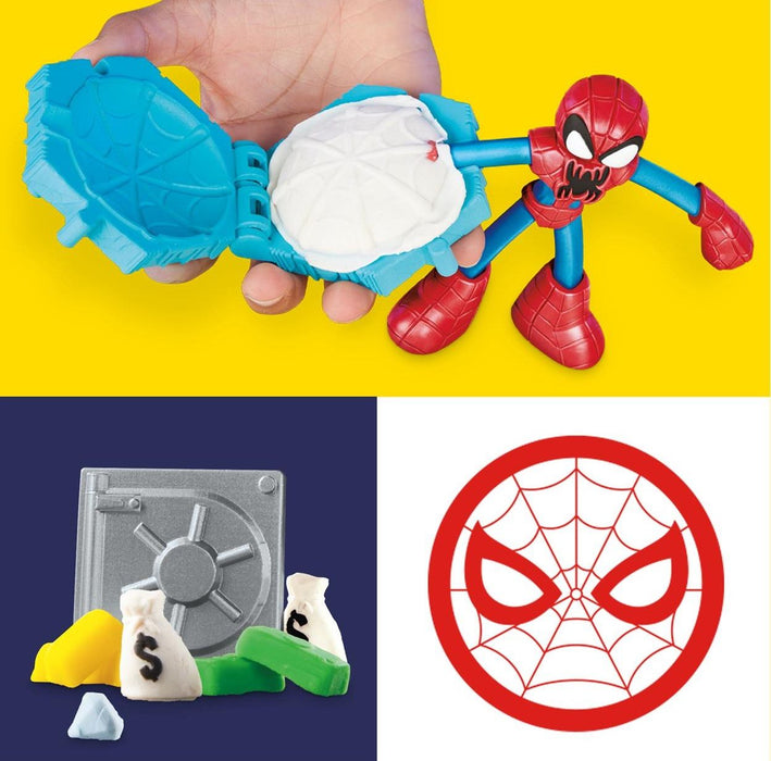 Modelling Clay Game Play-Doh Spider-Man Slash Attack Multicolour