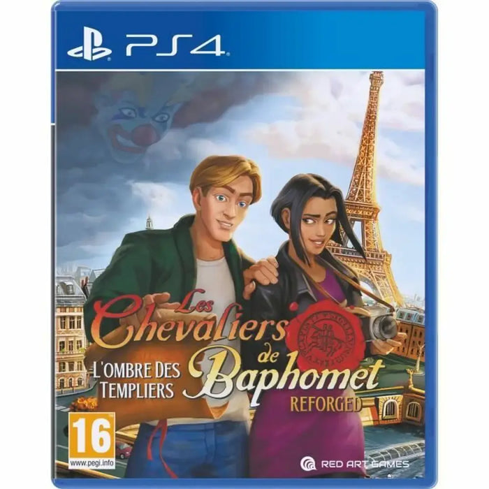 PlayStation 4 Video Game Just For Games LES CHEVALIERS DE BAPHOMET - Електроника Игри<<<Компютри|