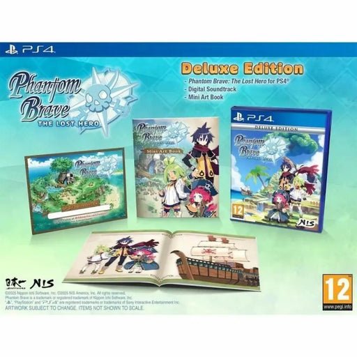 PlayStation 4 Video Game Microids Phantom Brave The Lost Hero - Deluxe Edition - Електроника Игри<<<Компютри|
