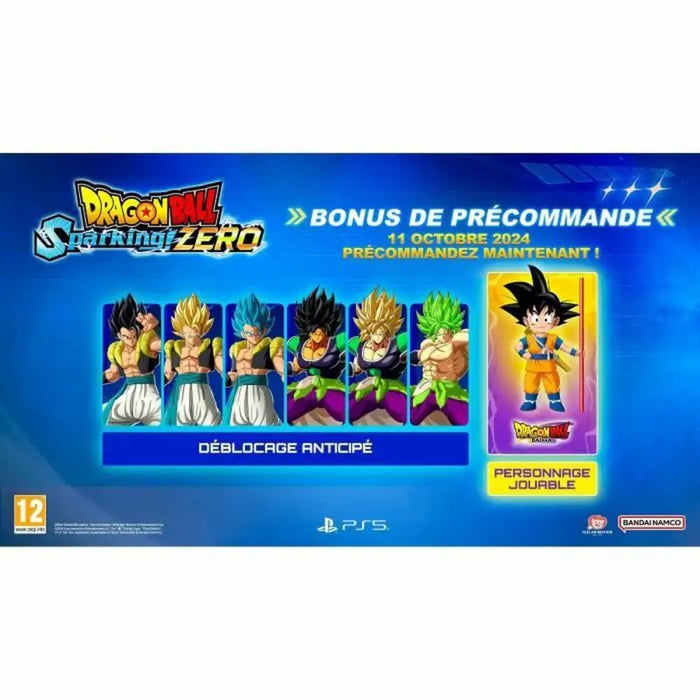 PlayStation 5 Video Game Bandai Namco Dragon Ball: Sparking Zero - Електроника Игри<<<Компютри|