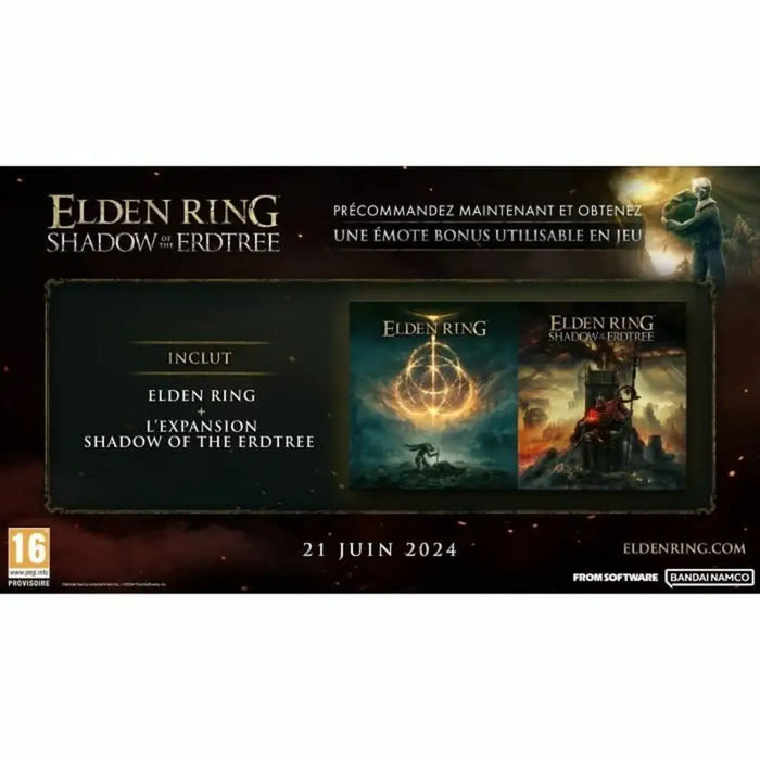 PlayStation 5 Video Game Bandai Namco Elden Ring: Shadow of the Erdtree - Електроника Игри<<<Компютри|