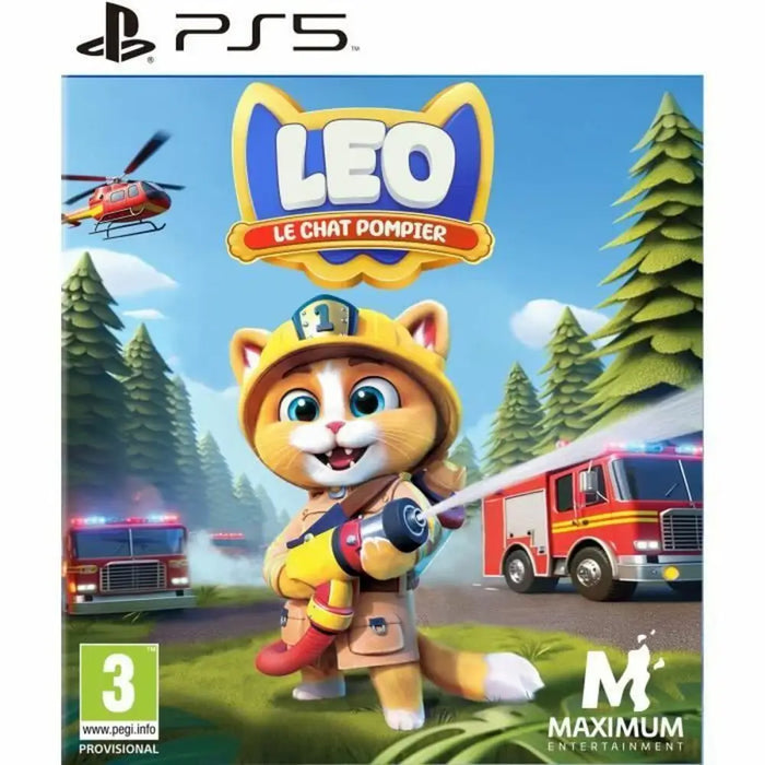PlayStation 5 Video Game Just For Games Leo The Firefighter Cat - Електроника Игри<<<Компютри|