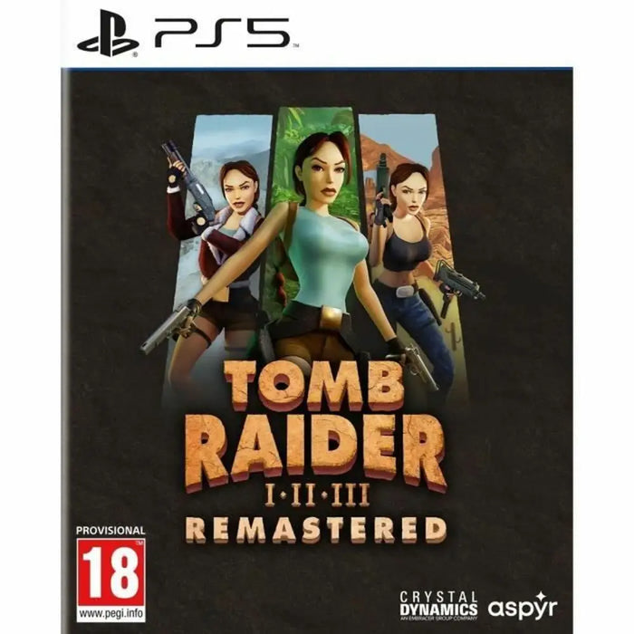 PlayStation 5 Video Game Just For Games Tomb Raider I-III Remastered Starring Lara Croft (FR) - Електроника