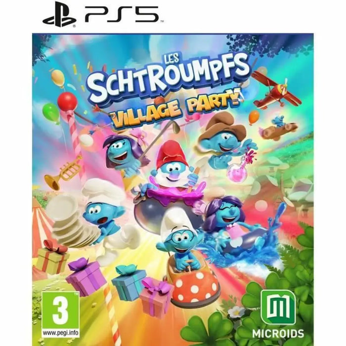 PlayStation 5 Video Game Microids Les Schtroumpfs Village Party - Електроника Игри<<<Компютри|