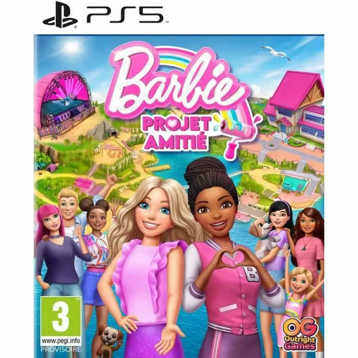 PlayStation 5 Video Game Outright Games Barbie Project Friendship (FR) - Електроника Игри<<<Компютри|