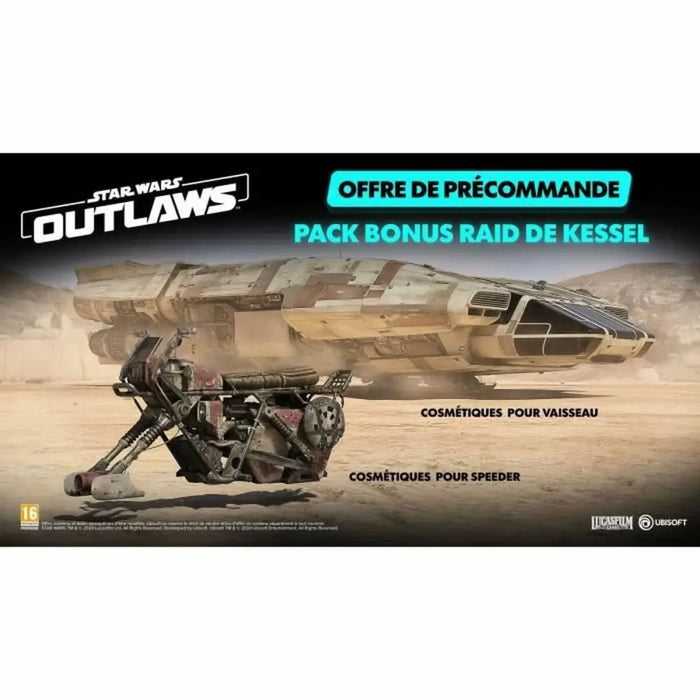 PlayStation 5 Video Game Ubisoft Star Wars: Outlaws - Gold Edition - Електроника Игри<<<Компютри|