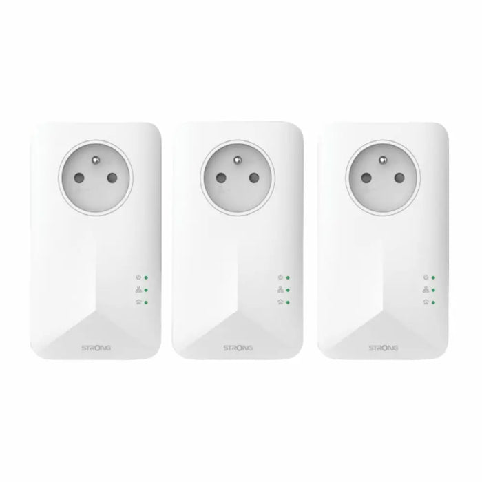 PLC Adapter STRONG - Компютър Мрежи и компоненти<<<Компютри| Електроника<<<BigBuy&&&Home Plug мрежи<<<Компютър Мрежи и