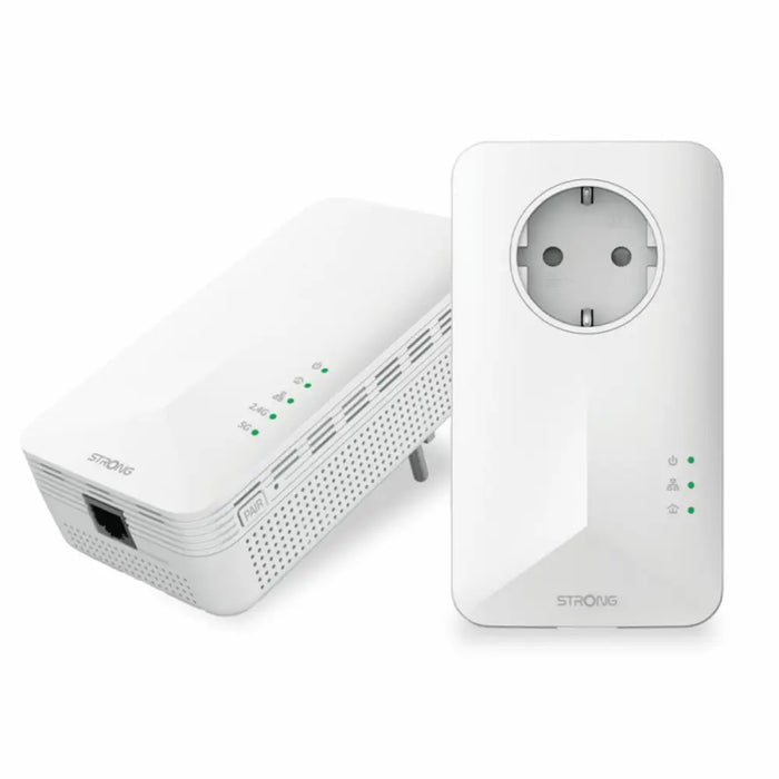 PLC Adapter STRONG POWERL1000DUOWIFIEUV2 - Компютър Мрежи и компоненти<<<Компютри| Електроника<<<BigBuy&&&Home Plug