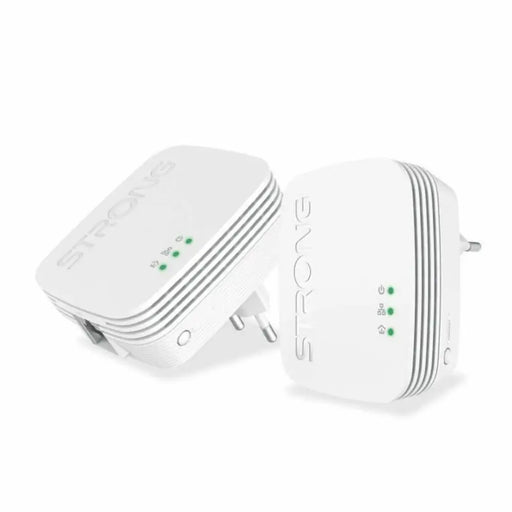 PLC Adapter STRONG Powerline Wi-Fi 600 Triple - Компютър Мрежи и компоненти<<<Компютри| Електроника<<<BigBuy&&&Home
