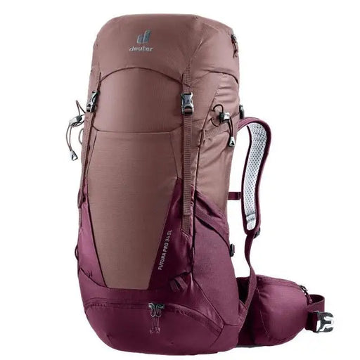 Plecak turystyczny damski Deuter Futura Pro 38 SL - ashrose/cassis - Bags backpacks