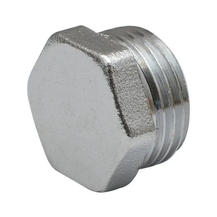 PLUG 1/2 CHROME AQUASTO - ВИК тръби и фитинги<<<Отопление Охлаждане и Вик<<<Praktiker&&&ВИК тръби и