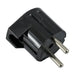 PLUG ANGLE 16A BLACK MELOPLAM - Щепсели и куплунги<<<Електроматериали<<<Praktiker&&&Щепсели и
