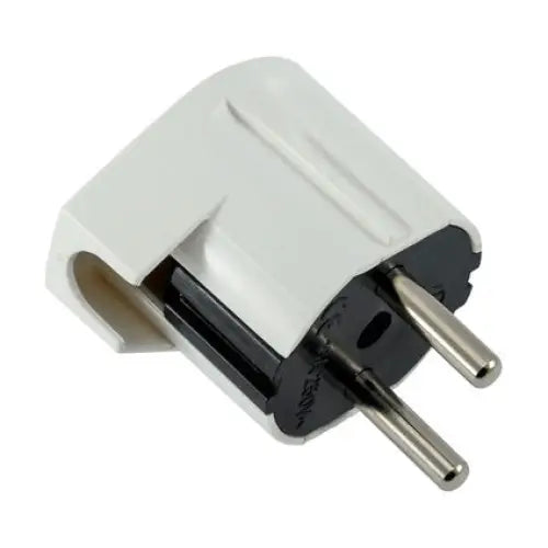 PLUG CORNER 16A WHITE MELOPLAM - Щепсели и куплунги<<<Електроматериали<<<Praktiker&&&Щепсели и