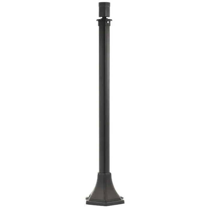 PLUG FOR GARDEN LANTERN 75CM BLACK VITO GENOA - Градински фенери<<<Външно