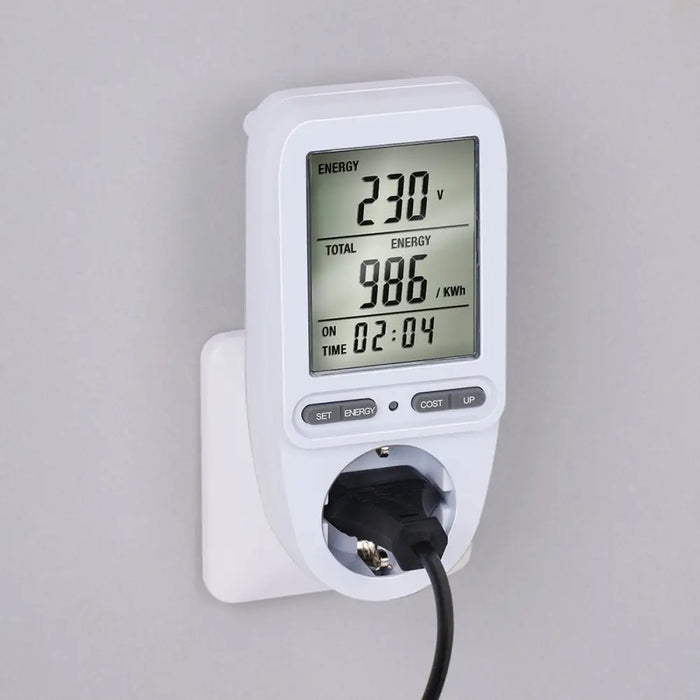 Plug with electricity consumption monitor Grundig 16 A - Сигурност Удома<<<Дом Градина<<<BigBuy&&&Смарт