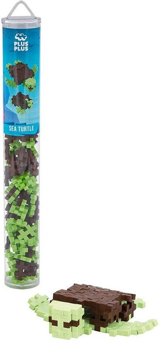 Plus Plus Construction Set - Aquatic Animals, 100 pieces, assortment