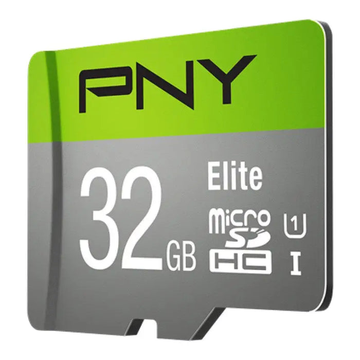 PNY Elite 32 GB MicroSDHC Class 10 - SecureDigital flash memoriesPAM-SDG<<<Memory devicesPAM<<<ActionPL