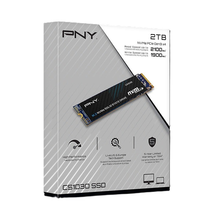 PNY CS1030 2TB M.2 2280 PCI-E x4 Gen3 NVMe SSD