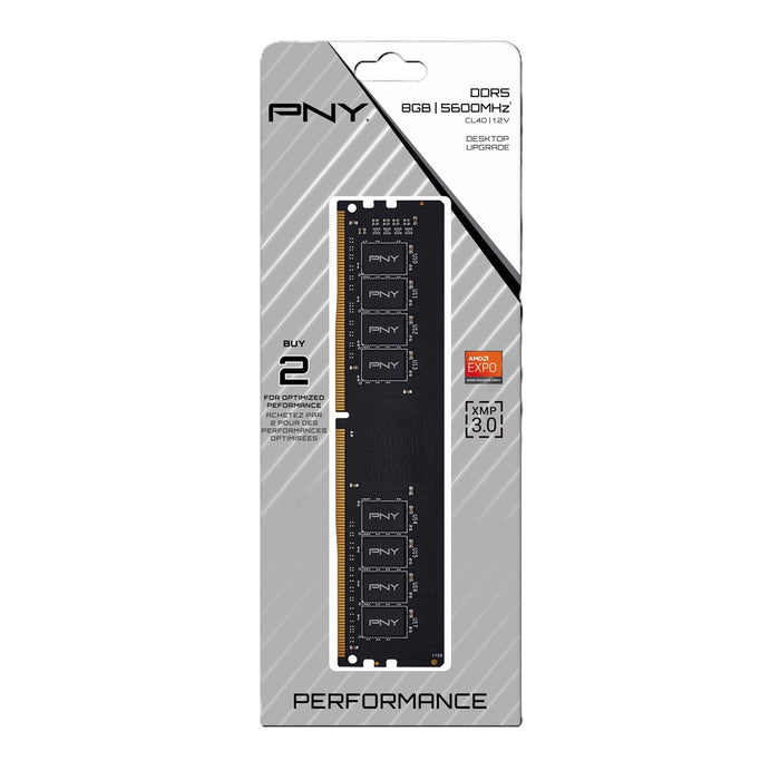 PNY Performance DDR5 8GB 5600MHz CL40 Memory