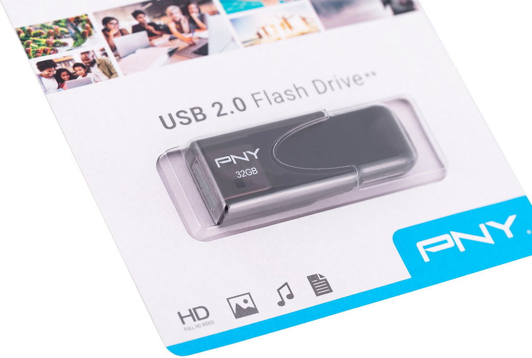 PNY Attaché 4 2.0 32GB USB flash drive USB Type-A Black