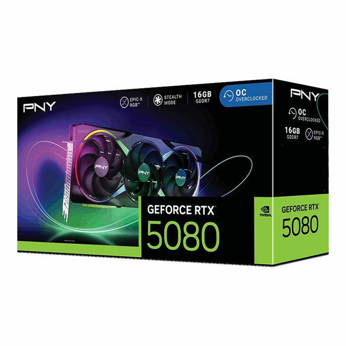 Graphics card PNY GEFORCE RTX 5080 16 GB GDDR6X