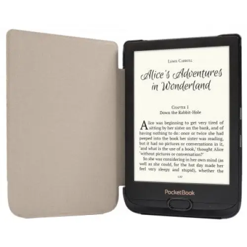PocketBook WPUC-627-S-LB e-book reader case 15.2 cm (6’’) Folio Brown - eBook Readers