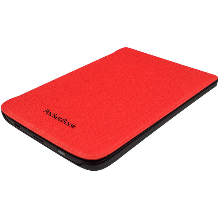 POCKETBOOK CASE Basic4, Basic Lux 2/3/4, Color Shell COVER WPUC-627-S-RD RED and for Touch Lux4/5, Touch HD