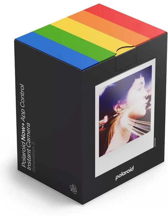 POLAROID NOW+ GEN 3 BLACK BUNDLE instant camera