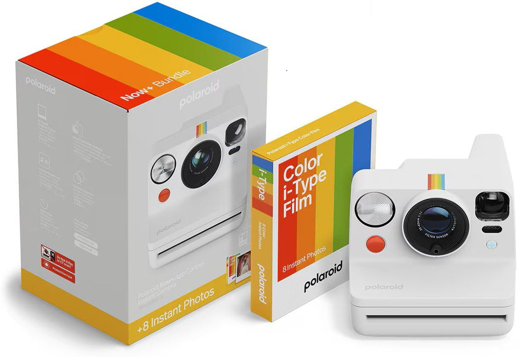 POLAROID NOW+ GEN 3 WHITE BUNDLE instant camera